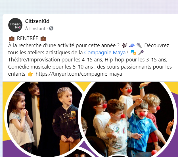 Citizenkids parle de la compagnie maya