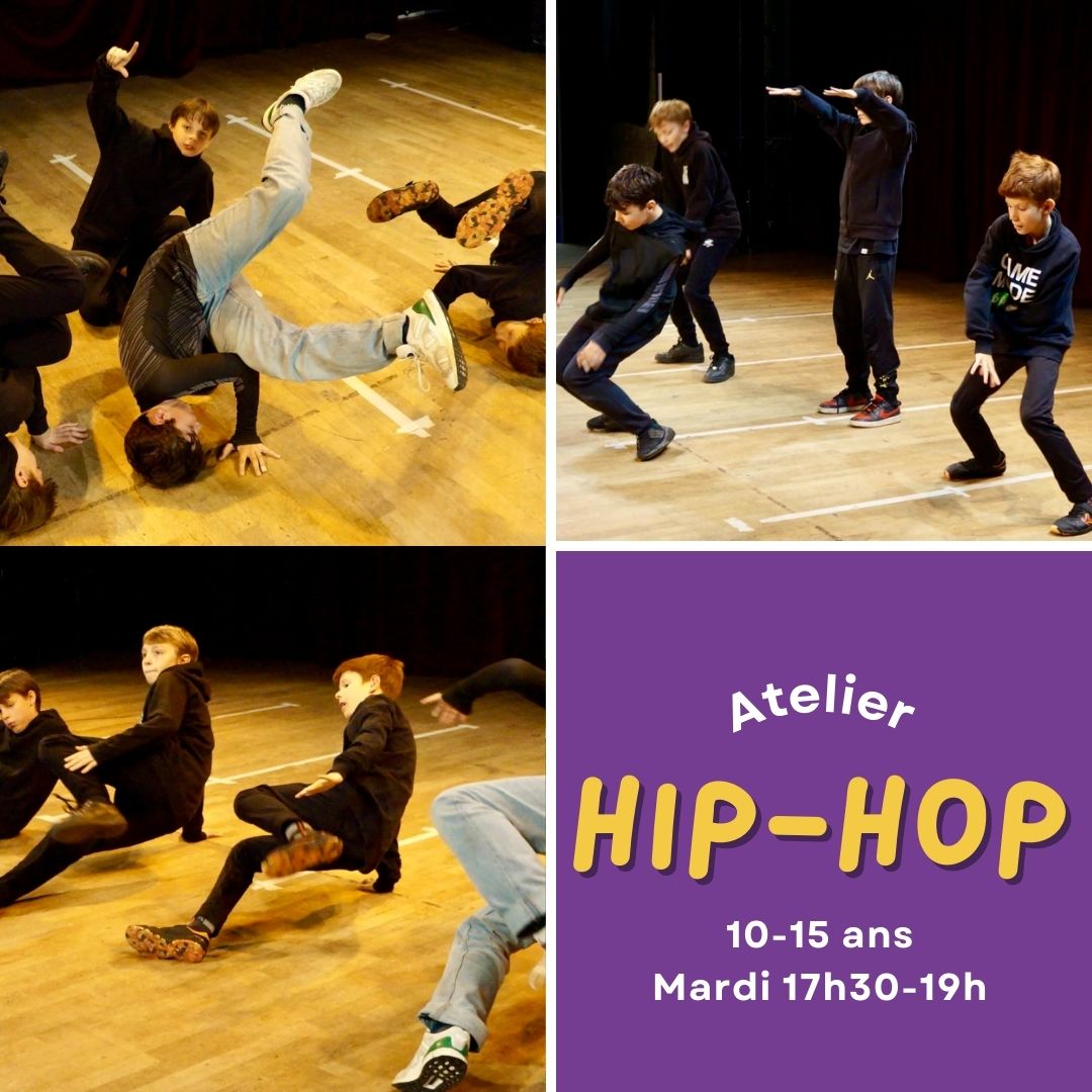 Le Hip-hop chez les adolescents : Atelier du mardi !