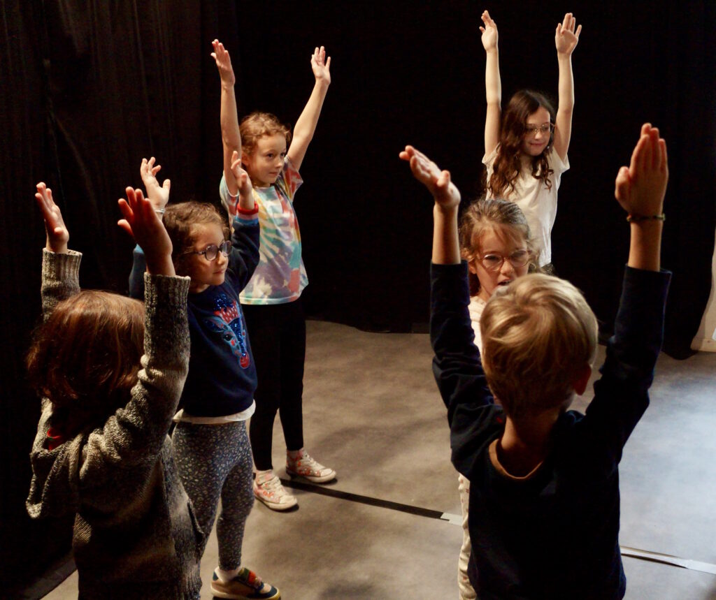 Les photos du stage comédie musicale de la compagnie maya