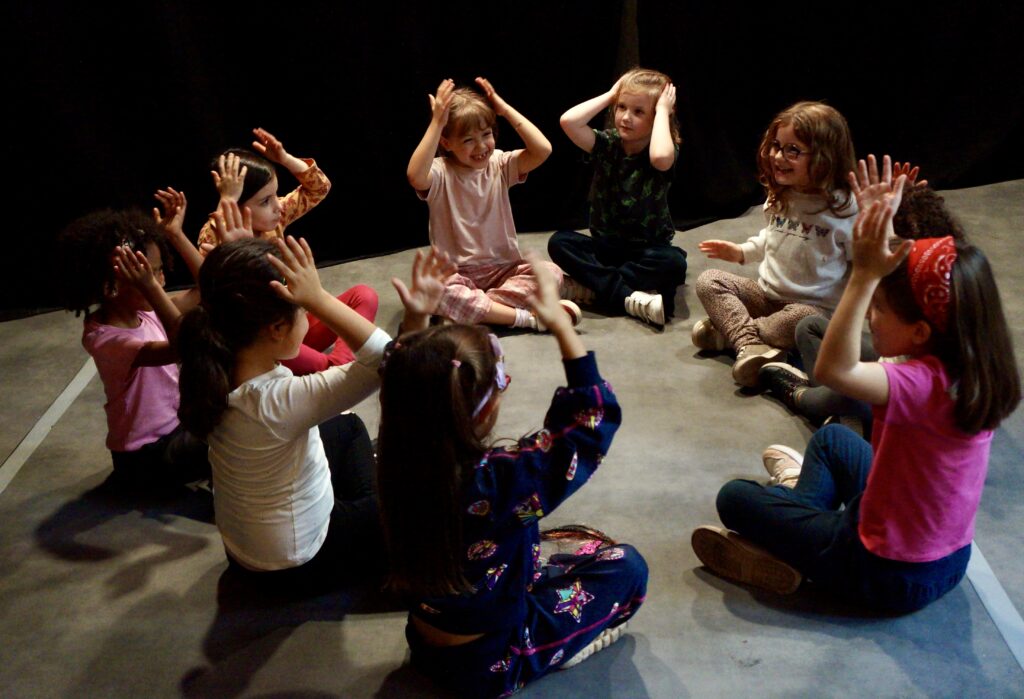 Les photos du stage comédie musicale de la compagnie maya