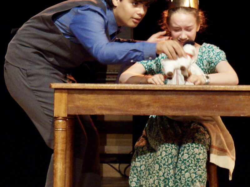 Le spectacle de fin d'année du cours de théâtre des enfants de la compagnie maya