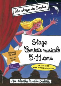 Stage été comédie musicale de la compagnie maya