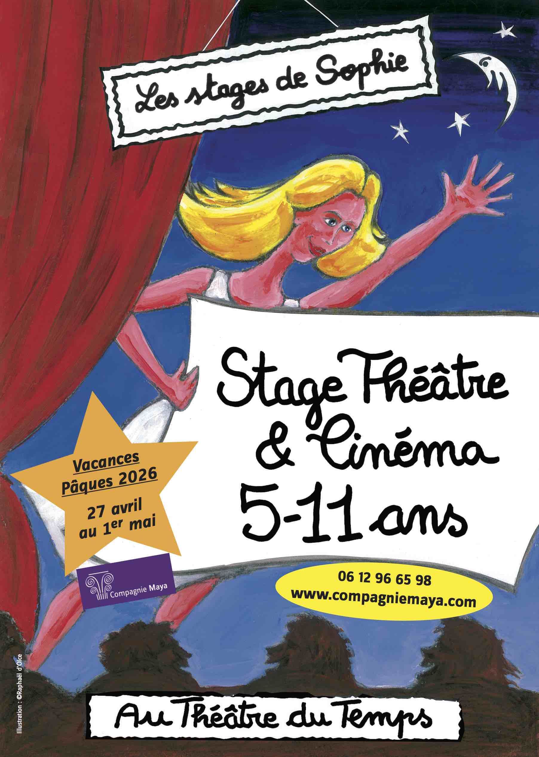 Stage pâques Théâtre & cinéma de la compagnie maya