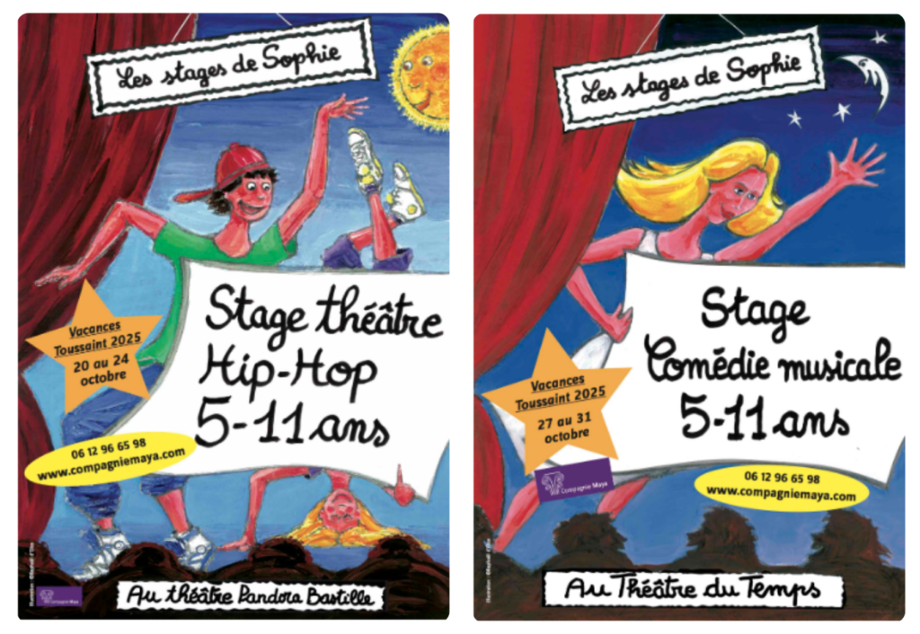 Stage Théâtre enfants à Paris : lequel choisir ? Compagnie Maya