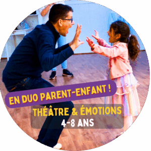 Ateliers Théâtre & emotions duo parents-enfants 4-8 ans à Paris Compagnie Maya