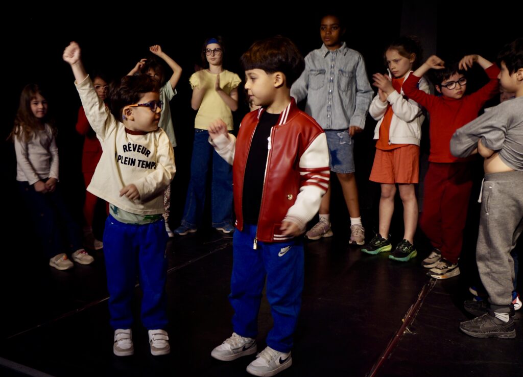 Les photos du stage théâtre hip-hop au théâtre pandora de la compagnie maya