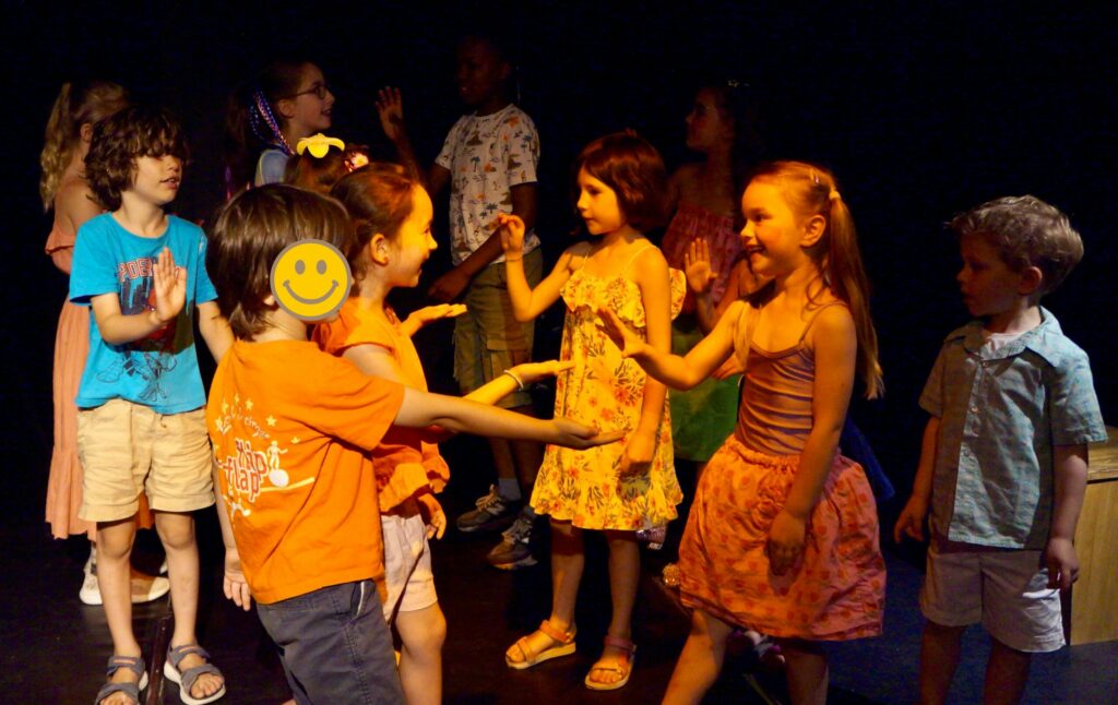 Retour en photos du stage de comédie musicale au théâtre pandora