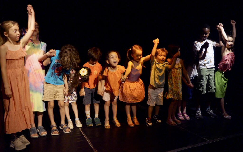 Retour en photos du stage de comédie musicale au théâtre pandora