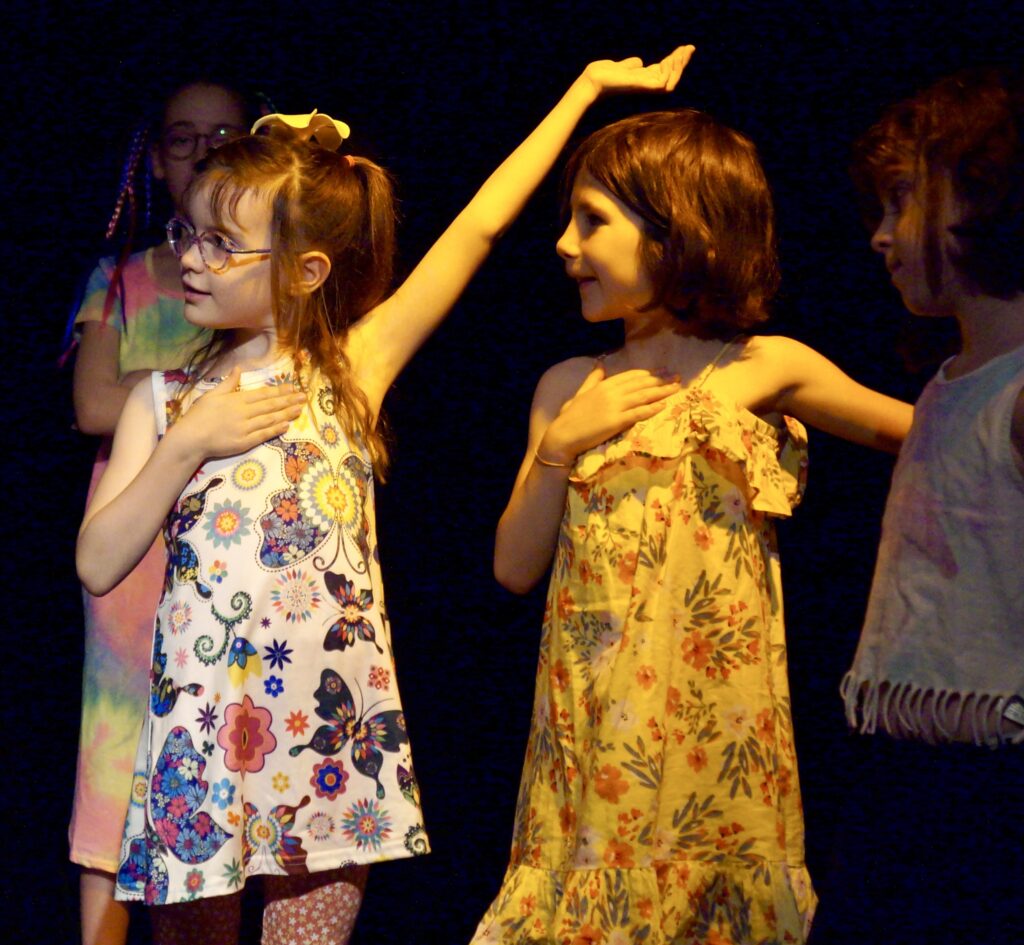 Retour en photos du stage de comédie musicale au théâtre pandora