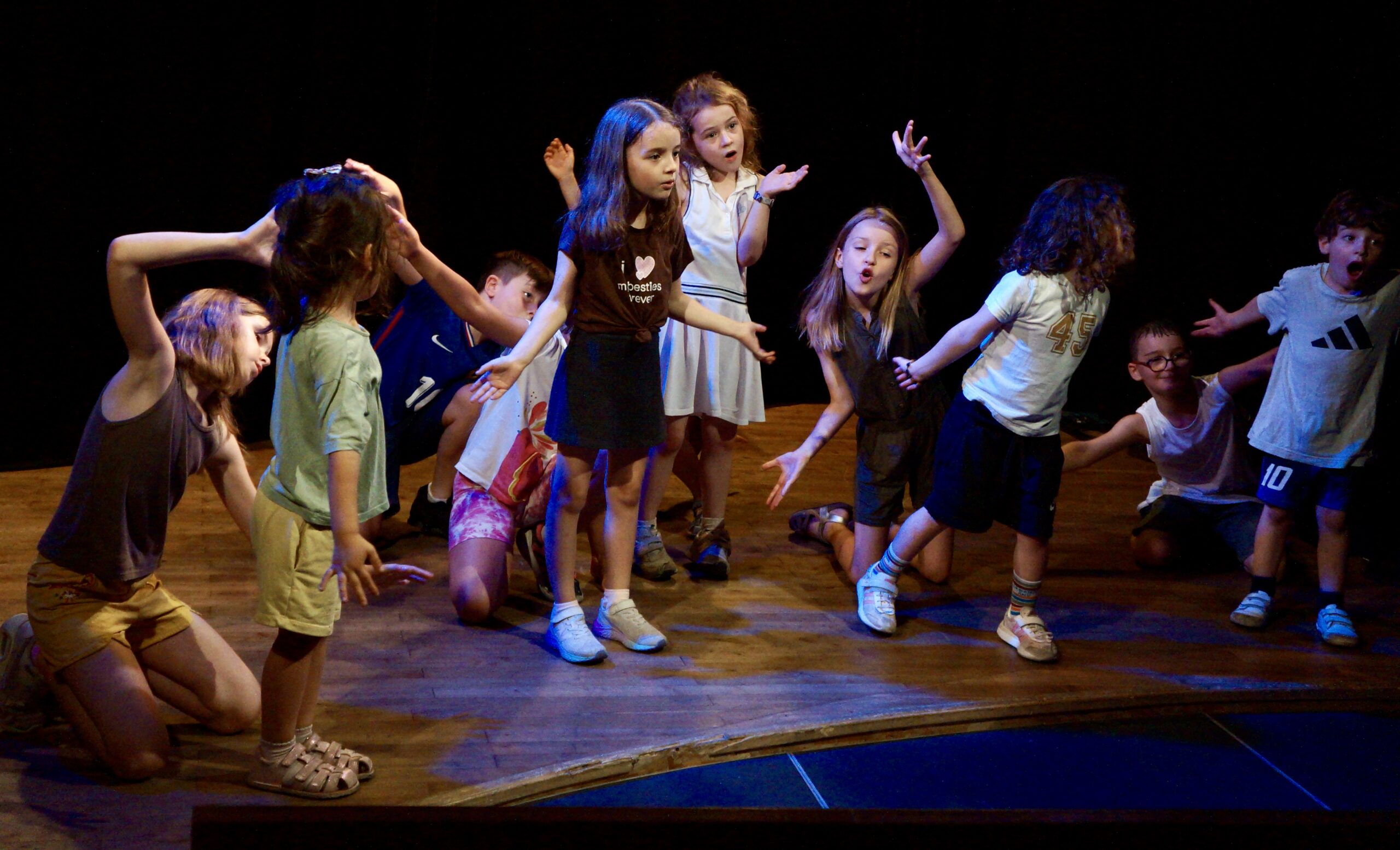 Retour en photos du stage de théâtre & hip-hop au théâtre du temps
