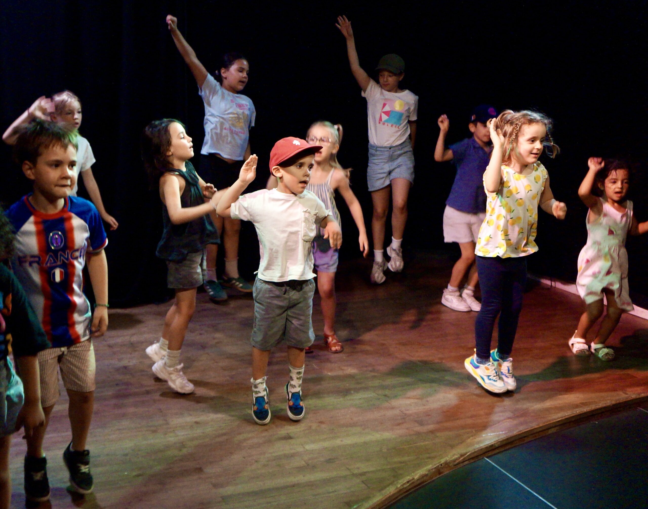 Retour en photos du stage de théâtre & hip-hop au théâtre du temps