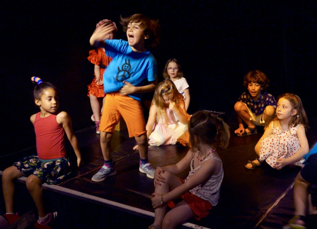 Retour en photos du stage de comédie musicale au théâtre pandora