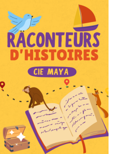 RACONTEURS D’HISTOIRES de la compagnie maya Lecture théâtralisée. Un livre, des enfants, des petits et des grands, du théâtre, des voix et des personnages ! Une lecture théâtralisée pleine d’interactions, d’images et de rêves, rythmée de petits instruments de musique pour ensuite plonger dans un bain de livres et s’immerger dans la magie de la littérature jeunesse. Public / Durée : : Crèches & Maternelles 30 minutes / Primaires 40 minutes RACONTEURS D’HISTOIRES de la compagnie maya Lecture théâtralisée. Un livre, des enfants, des petits et des grands, du théâtre, des voix et des personnages ! Une lecture théâtralisée pleine d’interactions, d’images et de rêves, rythmée de petits instruments de musique pour ensuite plonger dans un bain de livres et s’immerger dans la magie de la littérature jeunesse. Public / Durée : : Crèches & Maternelles 30 minutes / Primaires 40 minutes